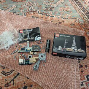 LEGO Architecture Paris Skyline 21044 | Built, Complete — All 649 Pieces